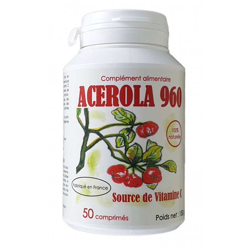ACEROLA 960 x 50 comprimés